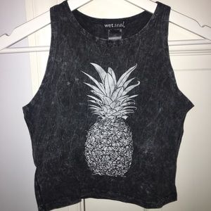 cropped tank top